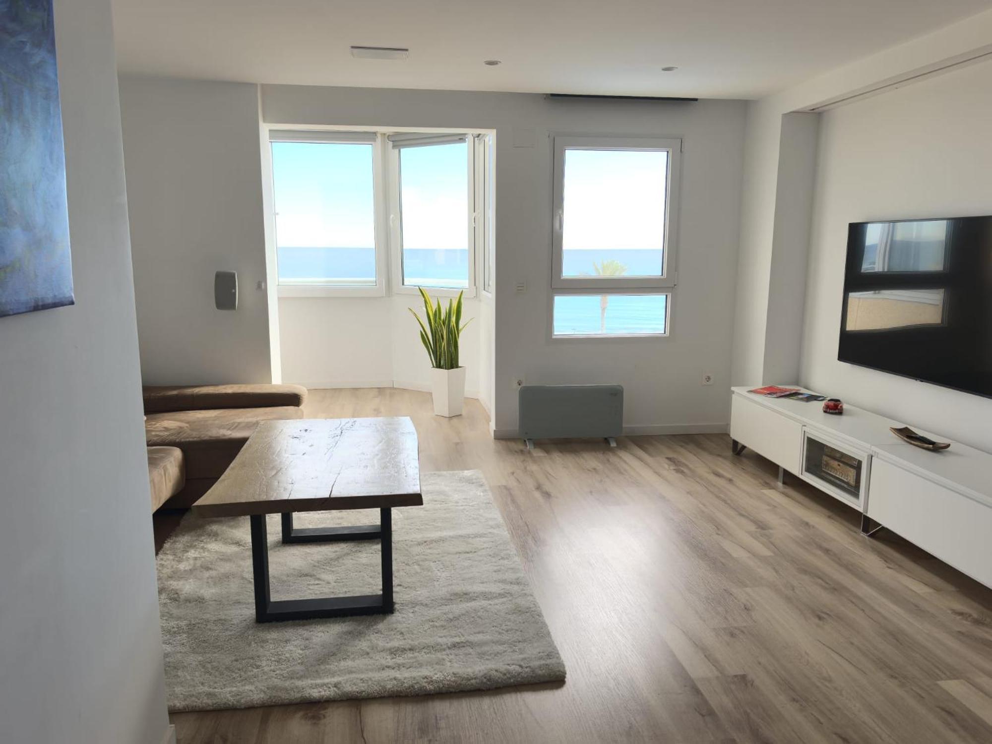 אליקאנטה Lujoso Apartamento En Primera Linea De Playa מראה חיצוני תמונה